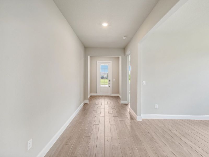 Foyer in the Onyx floorplan at 6406 NW Sweetwood Drive