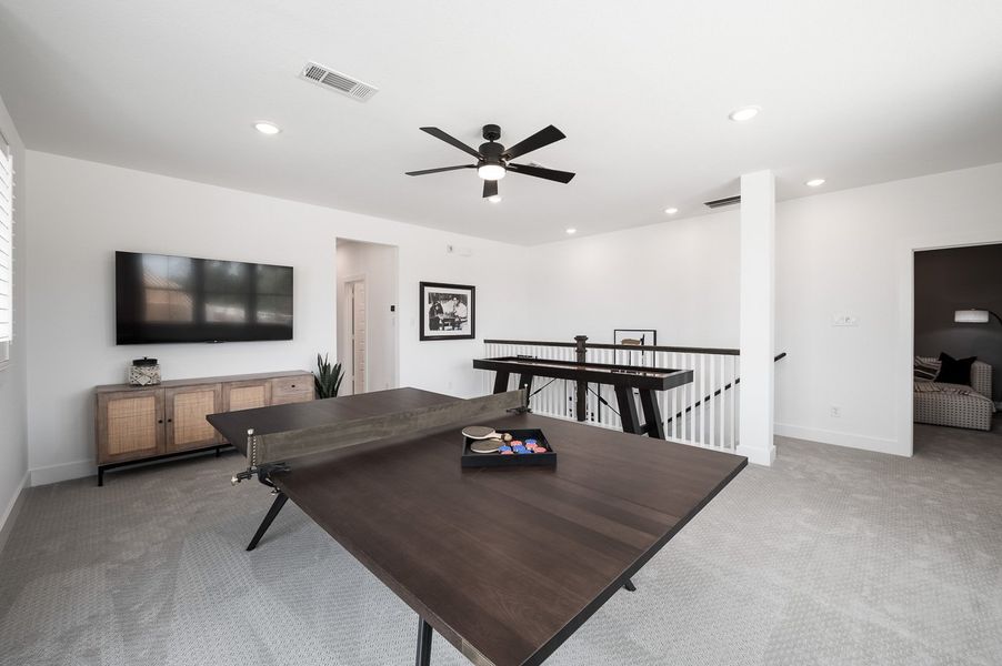 Representative furnished interior of a home built from the Wren by Tri Pointe Homes in Oakhill Reserve 50’, Tomball (Image 16). Representative furnished interior of a home built from the Wren by Tri Pointe Homes in Oakhill Reserve 50’, Tomball (Image 16).