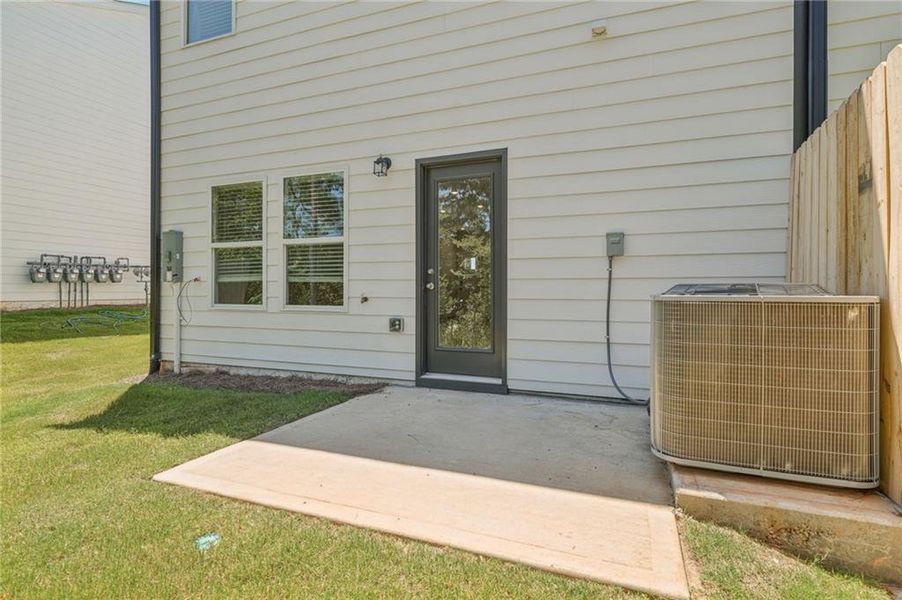 Front exterior of a new home in , Conyers, GA, highlighting curb appeal (Image 20).