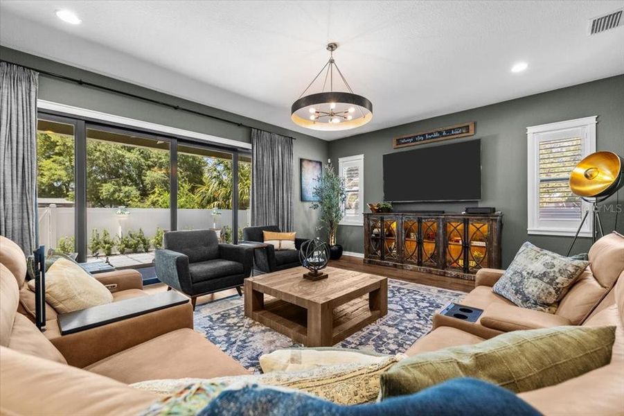 Furnished interior view inside a new home in , Tampa (Image 9).