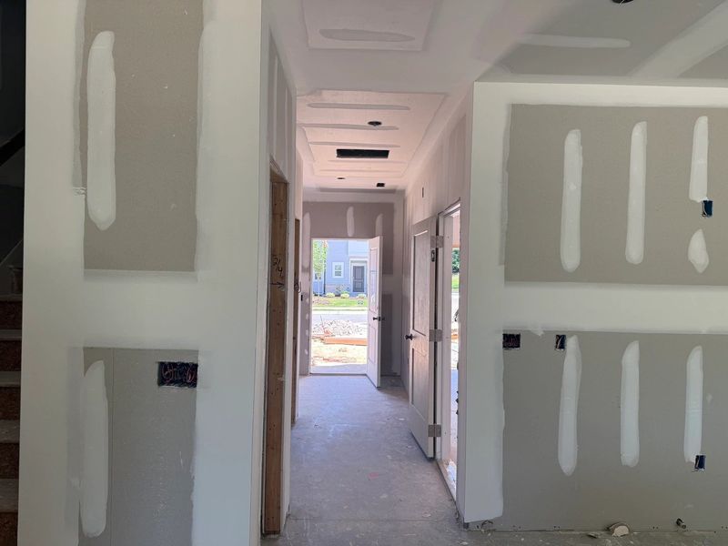 In-progress construction of a new home in Towns at The Point, Rolesville, NC (Image 12).