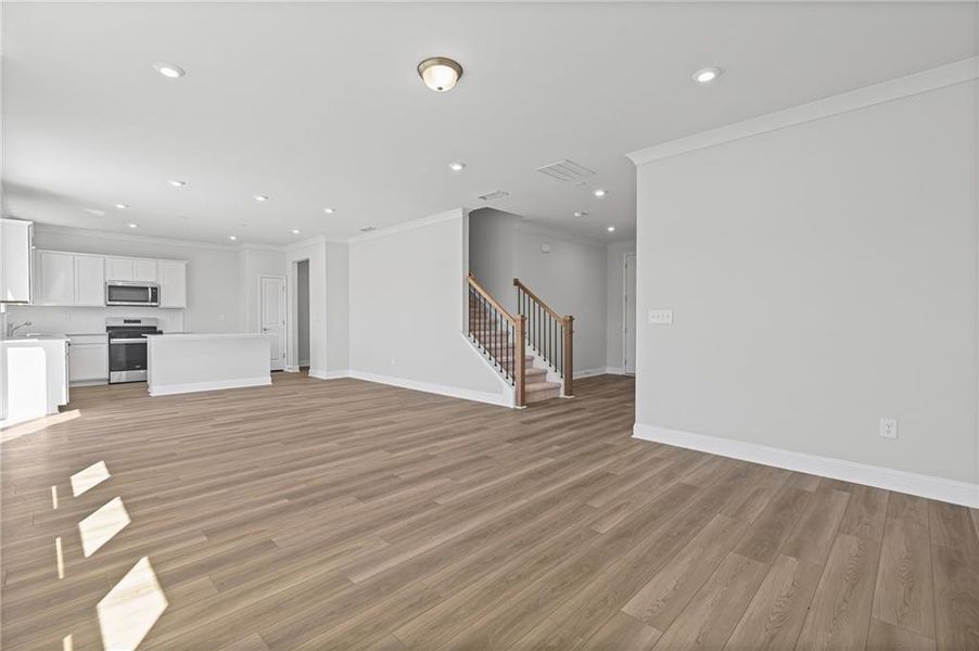 Spacious, unfurnished interior of a new home in Overland, Locust Grove (Image 29).