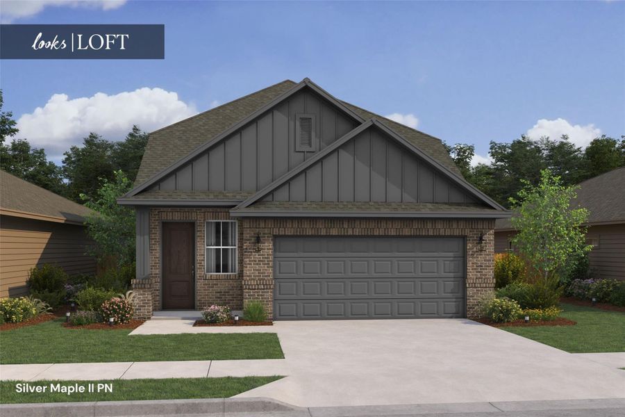 Charming +Silver Maple II home design by K. Hovnanian® Homes with elevation NN in beautiful Oakberry Trails. (*Artist rendering used for illustration purposes only.) Charming +Silver Maple II home design by K. Hovnanian® Homes with elevation NN in beautiful Oakberry Trails. (*Artist rendering used for illustration purposes only.)