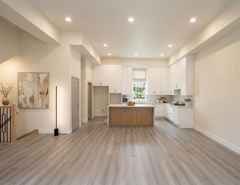 Furnished interior view inside a new home in , Houston (Image 8).