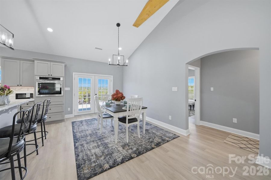 Furnished interior view inside a new home in , Lenoir (Image 10).