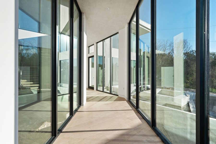 Exterior details and patio area of a home in , West Lake Hills (Image 28).