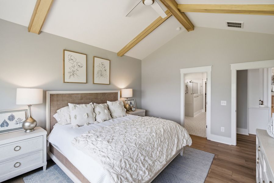 Furnished interior view inside a new home in The Sanctuary at Sunset Beach, Sunset Beach (Image 40).