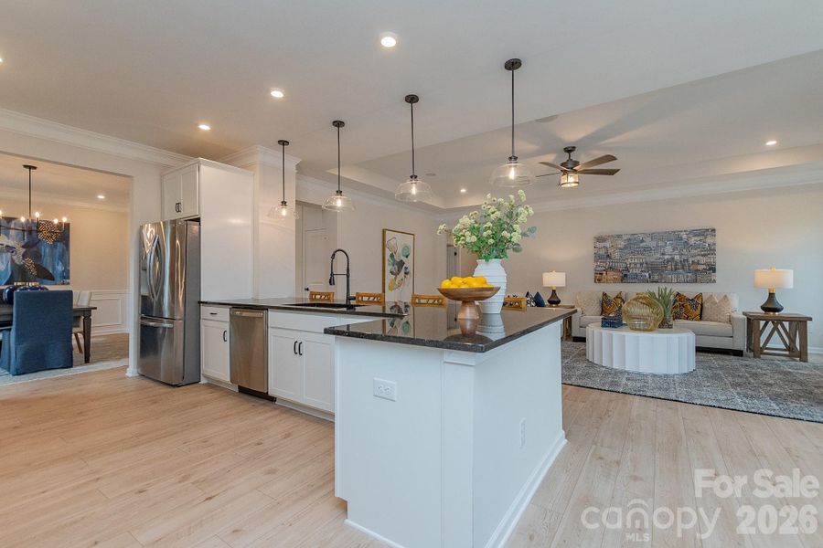 Furnished interior view inside a new home in Pine Bluff, Midland (Image 30).