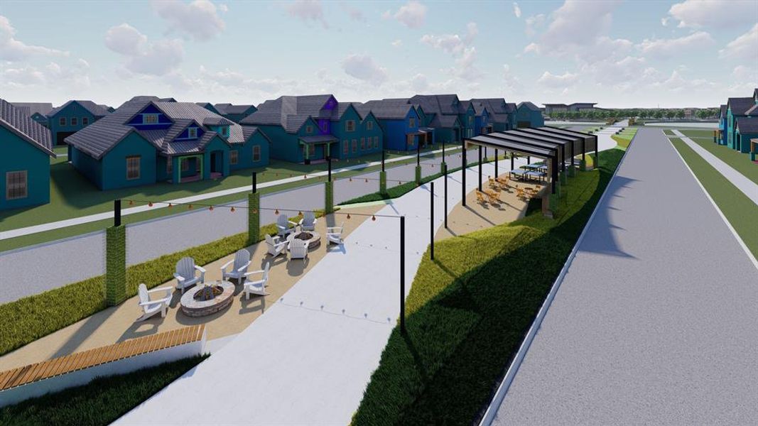 Community Amenity Center Rendering