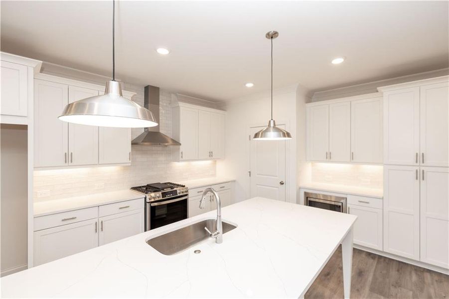 Furnished interior view inside a new home in Millcroft Townhomes, Buford (Image 10).