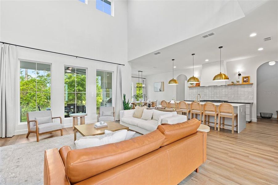 Furnished interior view inside a new home in , St. Cloud (Image 35).