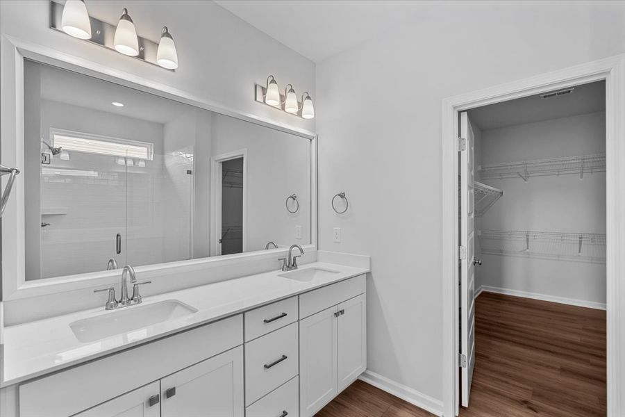 Furnished interior view inside a new home in Fieldstone, Lexington (Image 12). Furnished interior view inside a new home in Fieldstone, Lexington (Image 12).