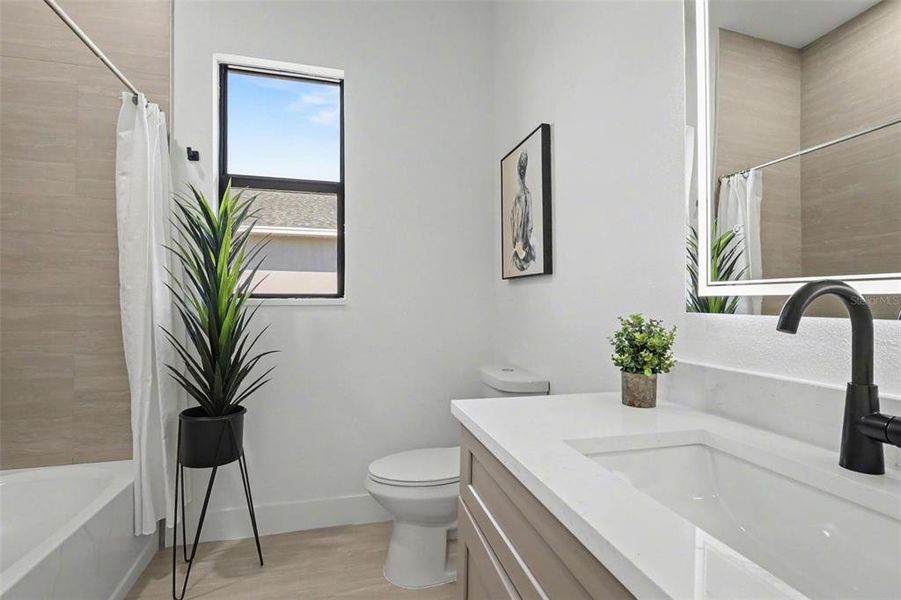 Furnished interior view inside a new home in , Cape Coral (Image 11).