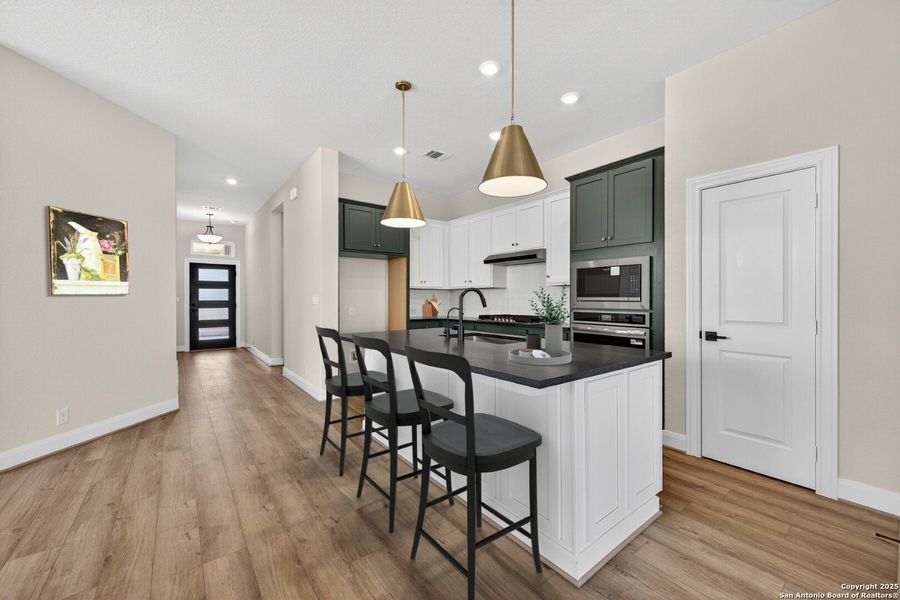 Furnished interior view inside a new home in The Crossvine 45’, Schertz (Image 11).