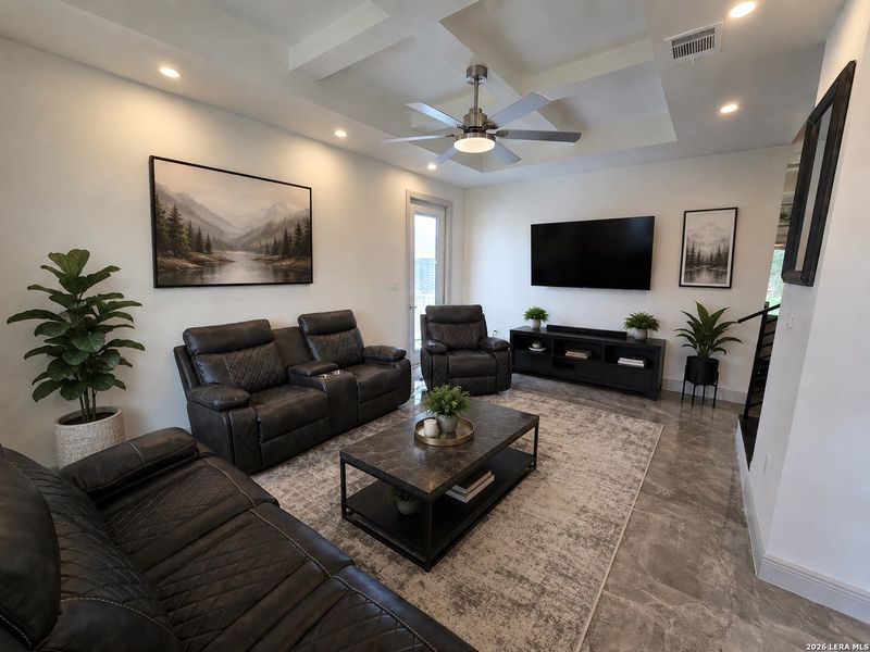 Furnished interior view inside a new home in , San Antonio (Image 7).
