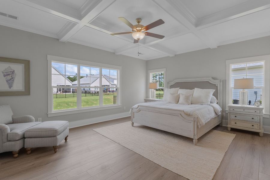 Representative furnished interior of a home built from the Scout by Bill Clark Homes in Sidbury Landing, Wilmington (Image 82).