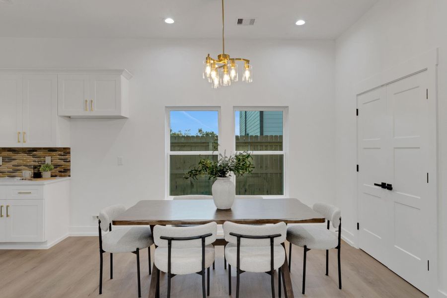 Furnished interior view inside a new home in , Houston (Image 9). Furnished interior view inside a new home in , Houston (Image 9).