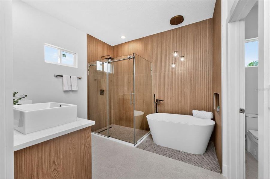 Furnished interior view inside a new home in , Rotonda West (Image 9).