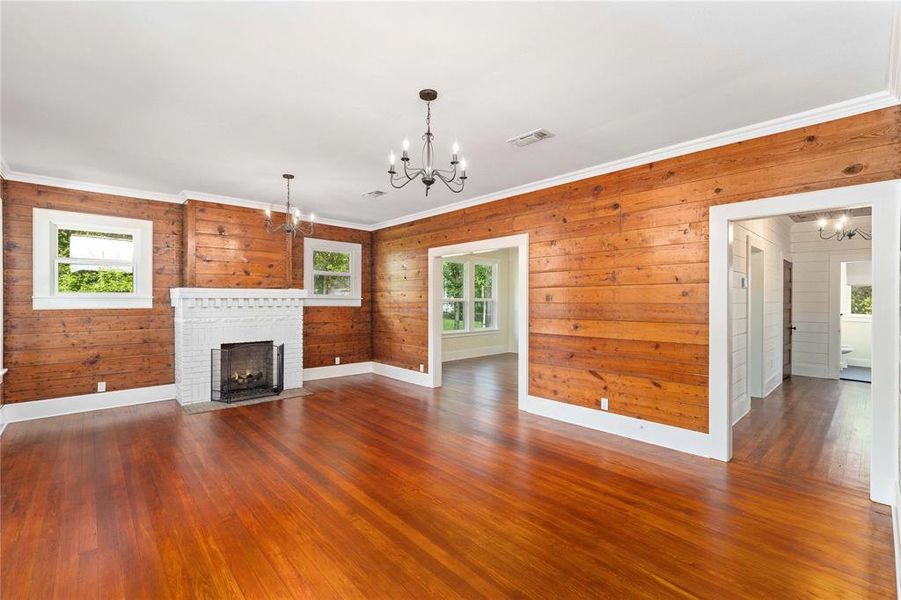 Gas fireplace