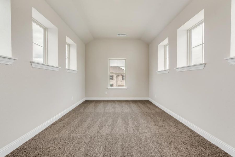 Spacious, unfurnished interior of a new home in Monterra, Fate (Image 27). Spacious, unfurnished interior of a new home in Monterra, Fate (Image 27).