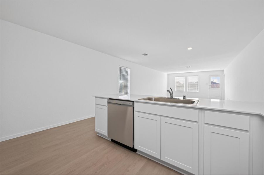 Furnished interior view inside a new home in , Houston (Image 9).