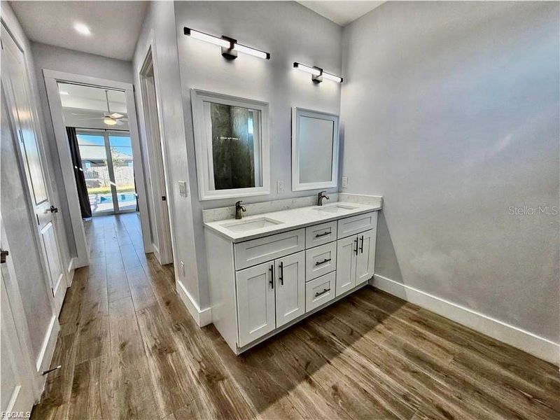Furnished interior view inside a new home in , Cape Coral (Image 13).