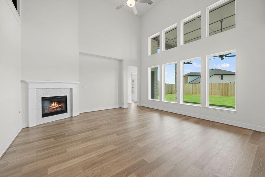 Spacious, unfurnished interior of a new home in Harvest Green, Richmond (Image 27). Spacious, unfurnished interior of a new home in Harvest Green, Richmond (Image 27).