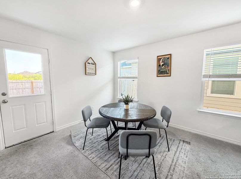 Furnished interior view inside a new home in Marbella, San Antonio (Image 17).