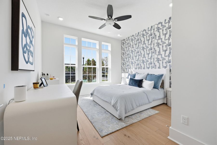 Furnished interior view inside a new home in , Jacksonville (Image 34).