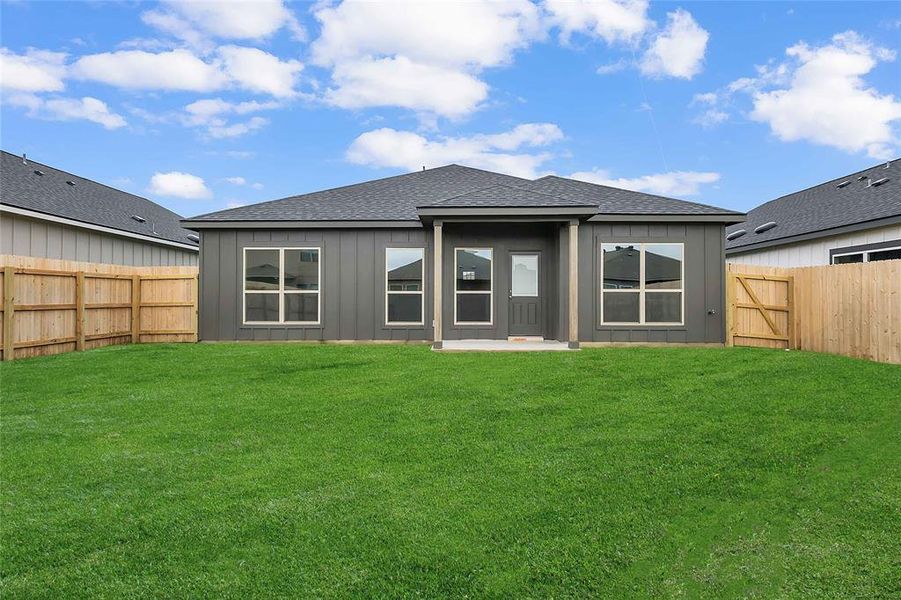 Please Note: These exterior photos are not of the actual home but are of a completed one with a similar floor plan. Finishes, features, and layouts may vary.