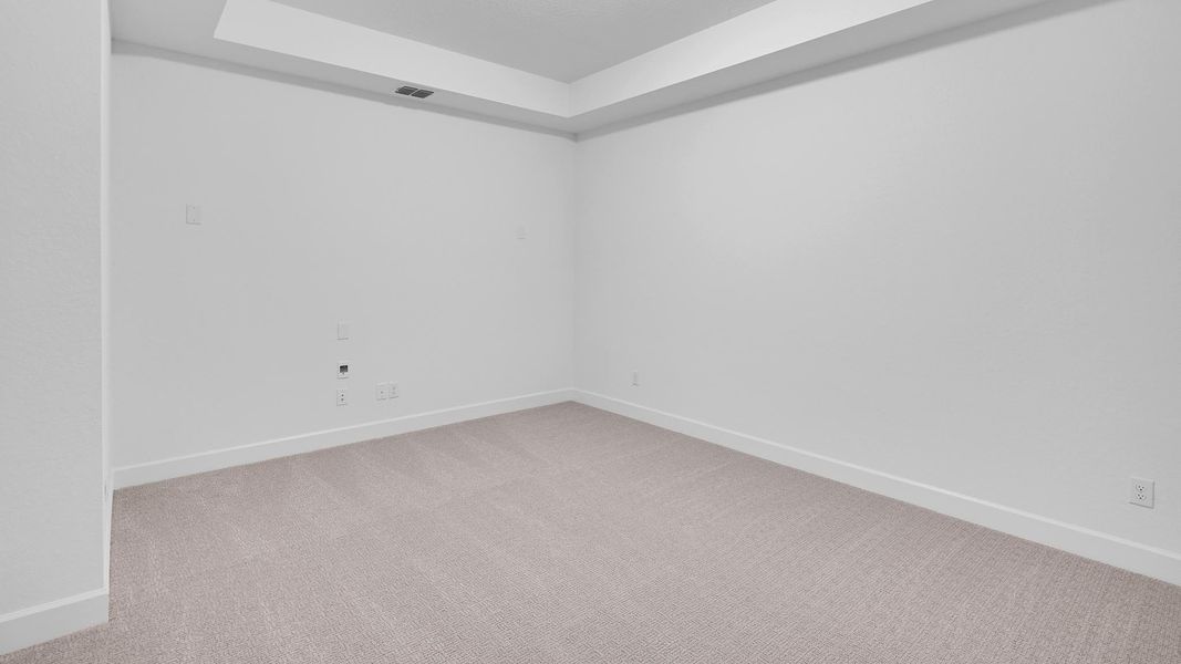 Representative unfurnished interior of a home built from the 3790A by Perry Homes in Bristol Valley, Rockwall (Image 15).