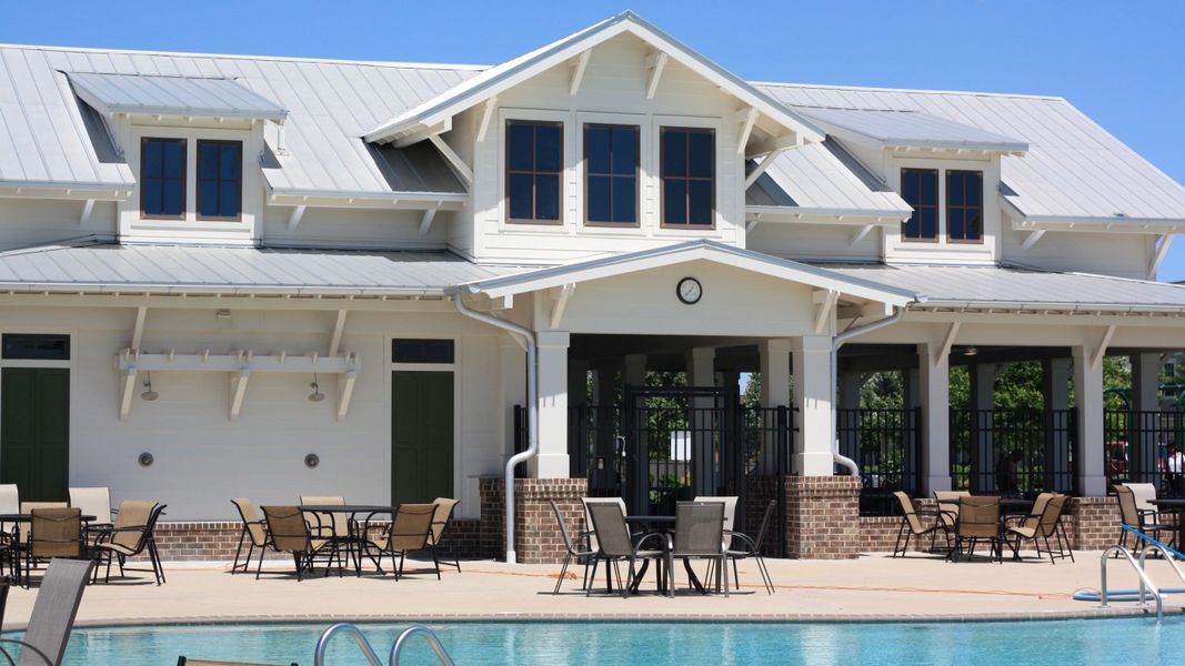 Front exterior of a new home in Harvest Point, Spring Hill, TN, highlighting curb appeal (Image 4).