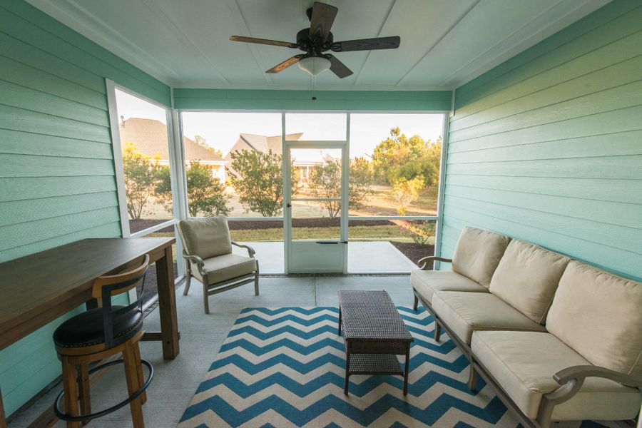 Representative furnished interior of a home built from the Marshall by Bill Clark Homes in Riverside Cove, Wilmington (Image 32).