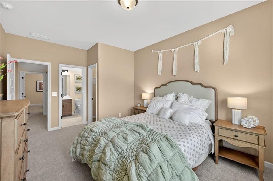 Furnished interior view inside a new home in Sagebrook, Powder Springs (Image 34).