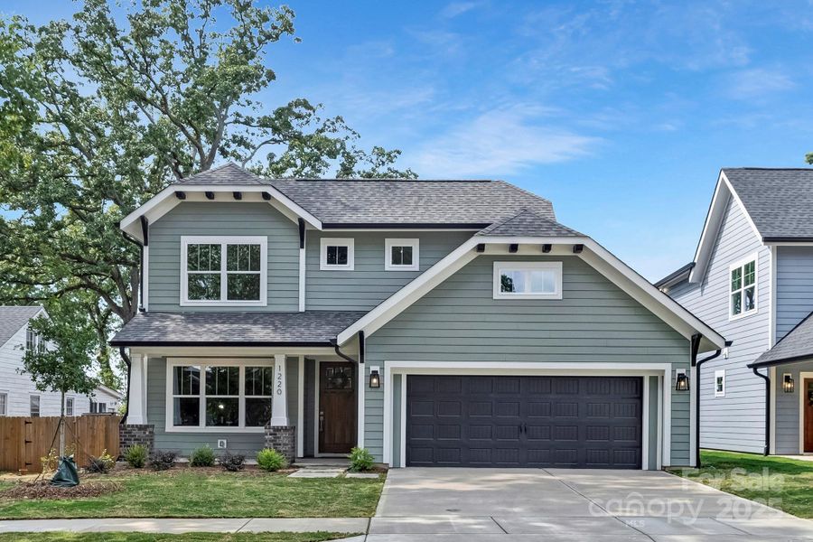 Front exterior of a new home in , Charlotte, NC, highlighting curb appeal (Image 20). Front exterior of a new home in , Charlotte, NC, highlighting curb appeal (Image 20).