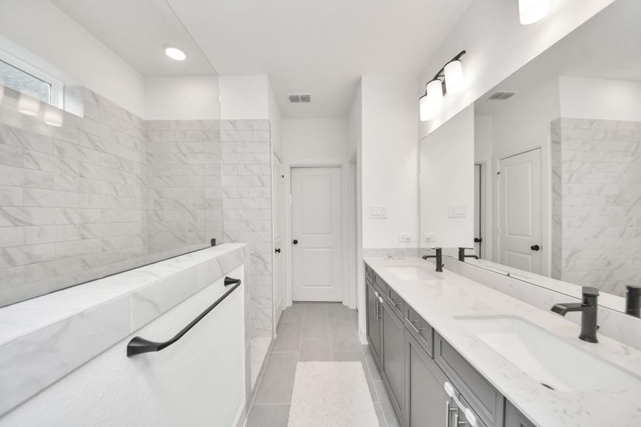 Primary bathroom Primary bathroom