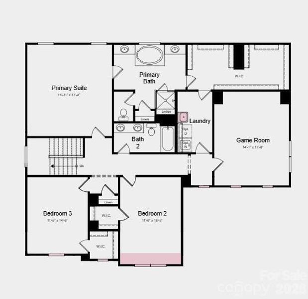 Additional Highlights Include: Study in place of flex, fireplace at great room, windows at great room, door at primary closet to laundry, tub at laundry, and covered patio.