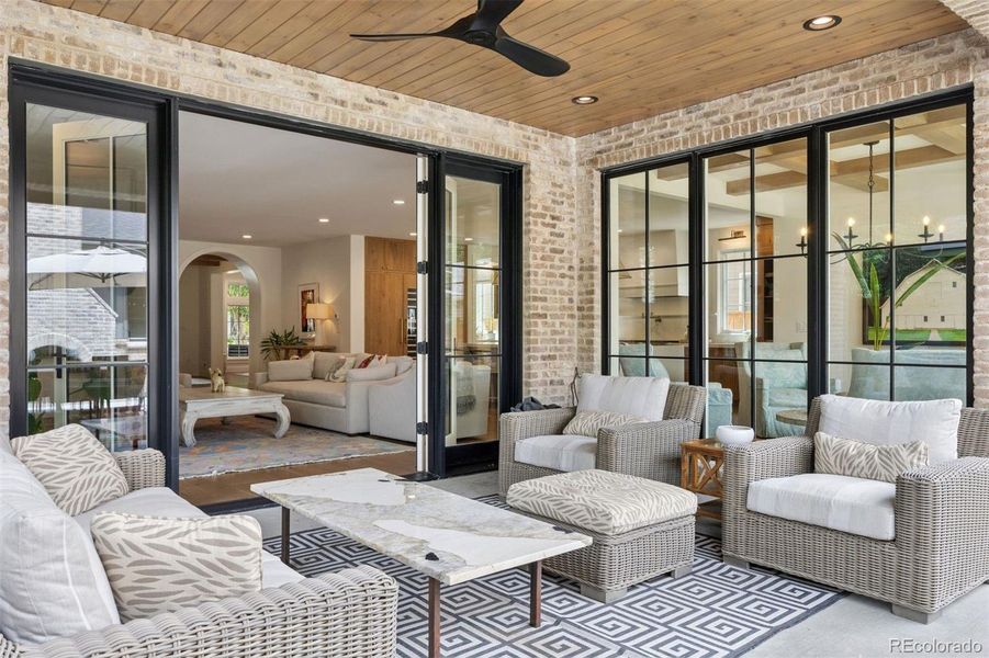 Furnished interior view inside a new home in , Denver (Image 20).