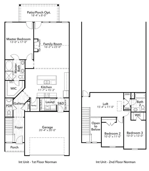 2D floor plan layout of this home in Long Bay Golf Club, Longs, SC (Image 2). 2D floor plan layout of this home in Long Bay Golf Club, Longs, SC (Image 2).