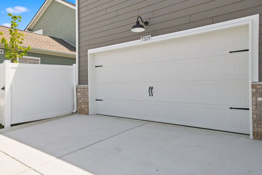 Exterior details and patio area of a home in Carothers Farms, Nolensville (Image 20).