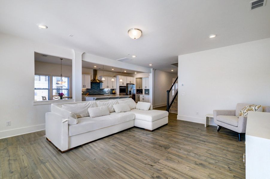 Furnished interior view inside a new home in , Summerville (Image 41).