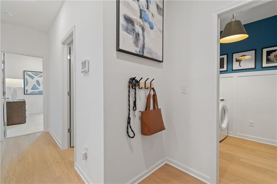 Furnished interior view inside a new home in Westwind Estates, Hampton (Image 33).