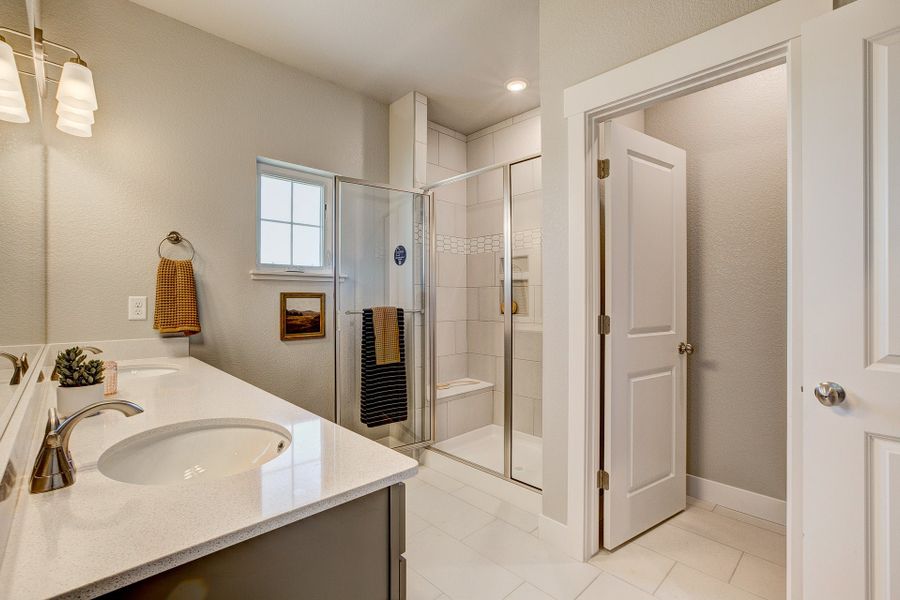 Representative furnished interior of a home built from the The Timberline by Landmark Homes in Highlands at Fox Hill, Longmont (Image 17). Representative furnished interior of a home built from the The Timberline by Landmark Homes in Highlands at Fox Hill, Longmont (Image 17).