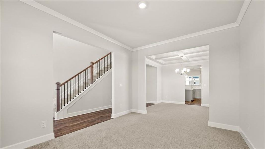 Spacious, unfurnished interior of a new home in Evergreen Crossing, Locust Grove (Image 33).