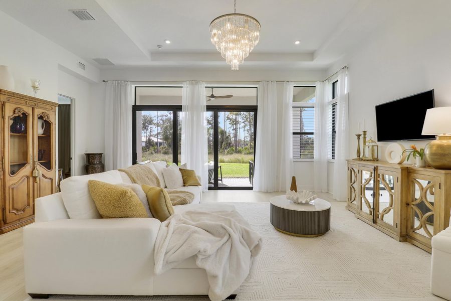 Living Room with lots of natural light Living Room with lots of natural light