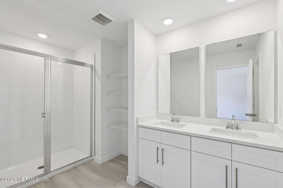 Furnished interior view inside a new home in Parkside at Shearwater, St. Augustine (Image 10).