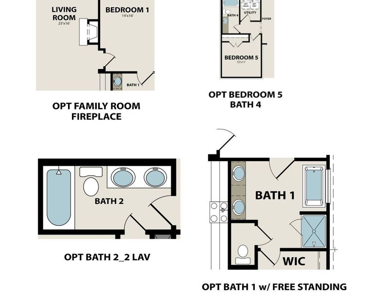 2D floor plan layout of this home in Benders Cove, Mount Juliet, TN (Image 30).
