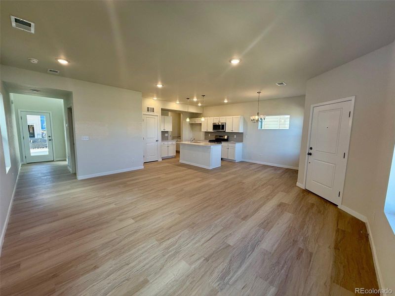 Spacious, unfurnished interior of a new home in Sky Ranch – Uptown Collection, Watkins (Image 12).