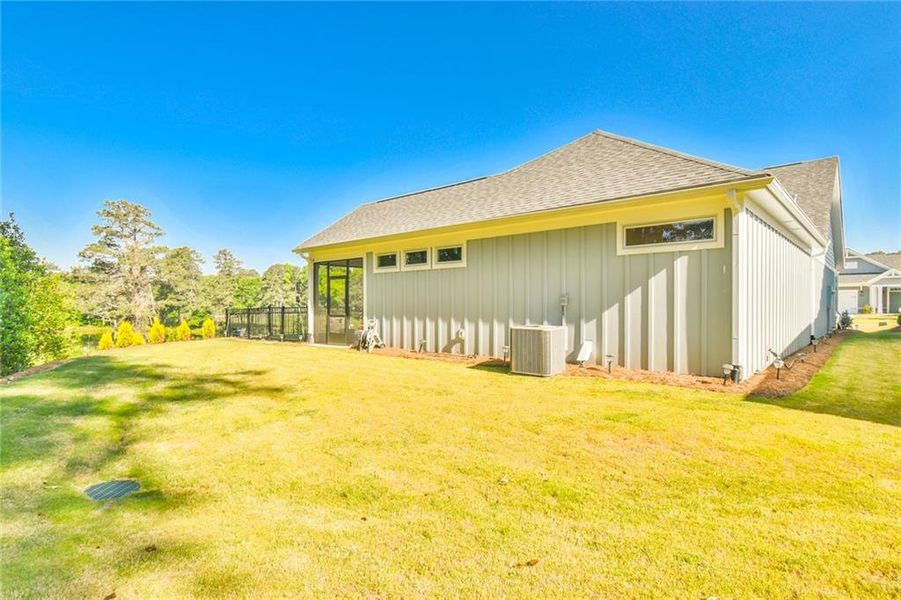 Exterior details and patio area of a home in , Dacula (Image 4).