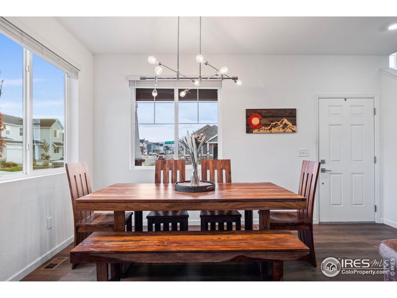 Furnished interior view inside a new home in , Fort Collins (Image 15).